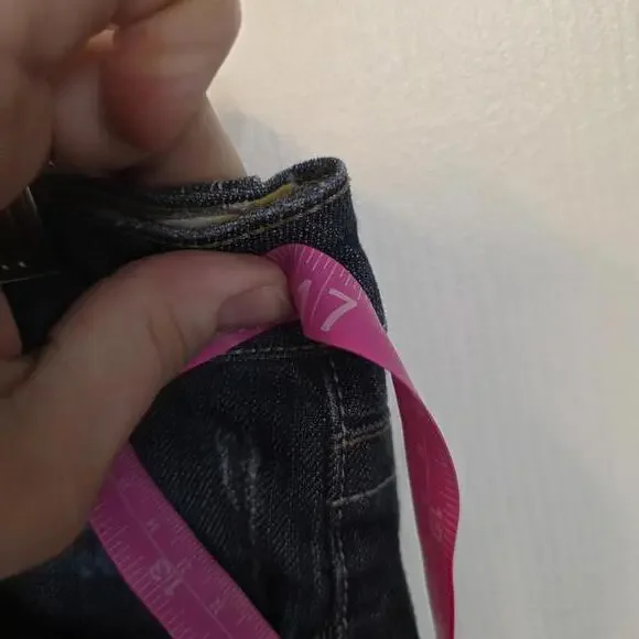 Platinum Jean Women's Dark Wash Bootcut Jeans- Size 10 Long - Picture 4 of 8